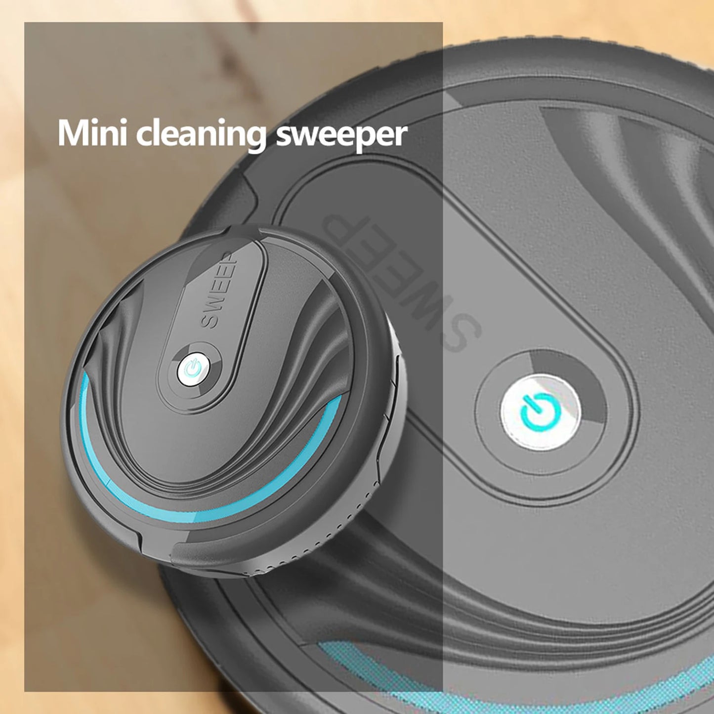 Portable Smart Robot Vacuum Cleaner Lightweight Multi-Mode