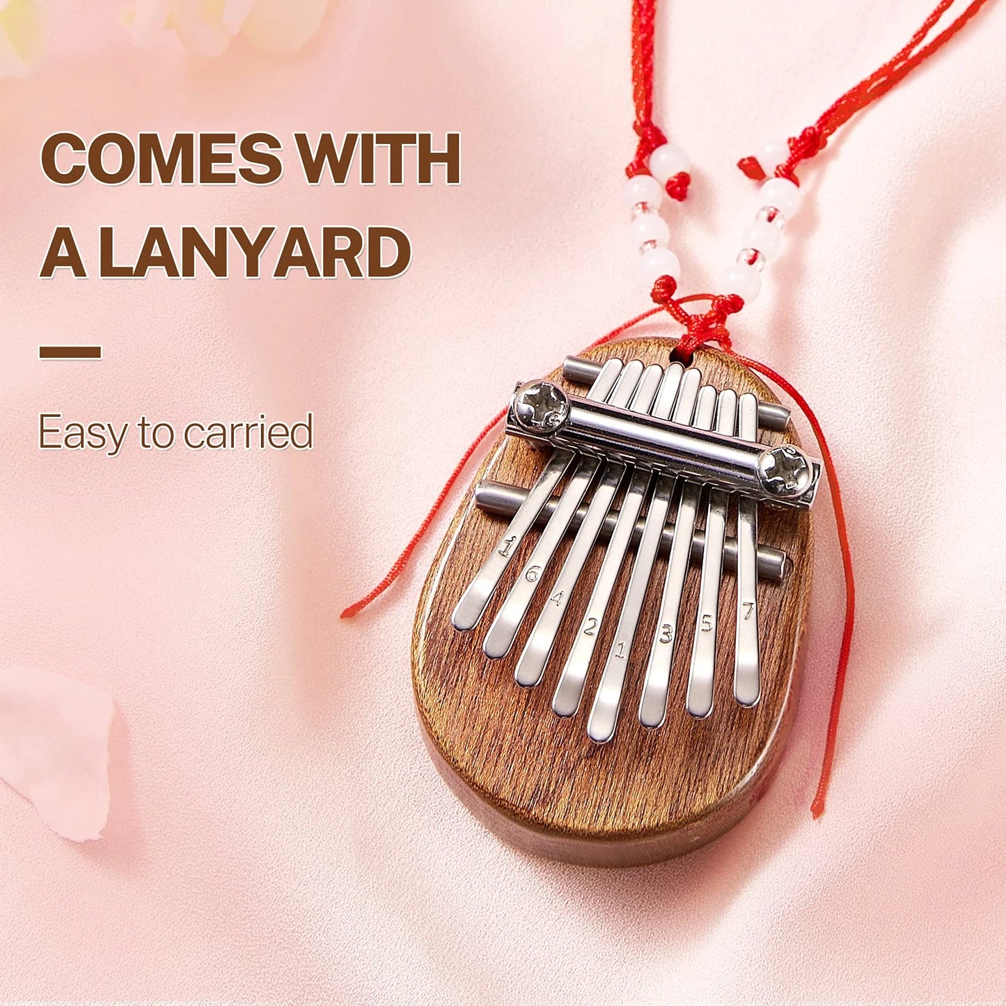Mini 8-Key Kalimba – Cute Thumb Piano Gift