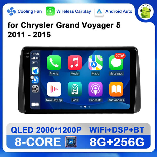 Upgrade your Chrysler Voyager with Android GPS Navigation!