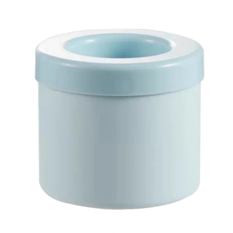 Mini Silicone Ice Cube Mold & Storage Bucket