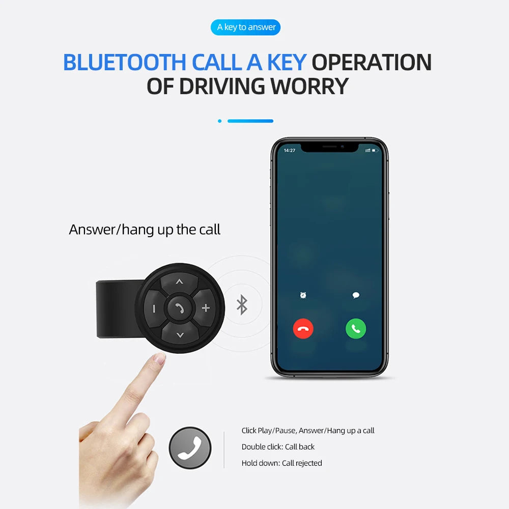 Bluetooth 5.3 Media Button Remote Controller