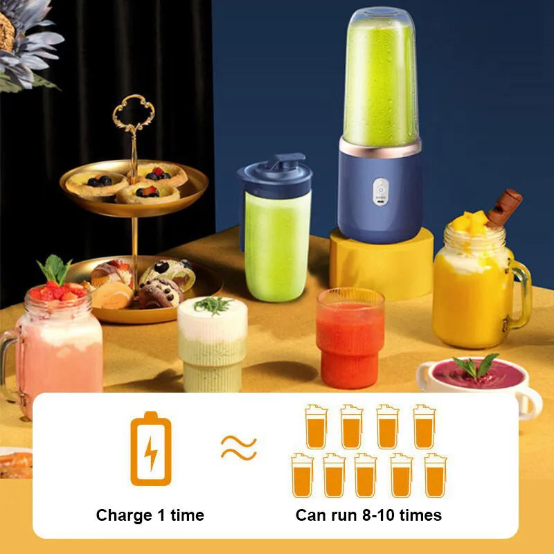 Portable Electric USB Juicer – Blend Anywhere, Anytime!