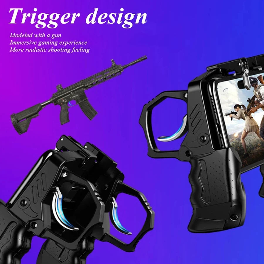 Mobile Game Trigger Controller for PUBG & Free Fire