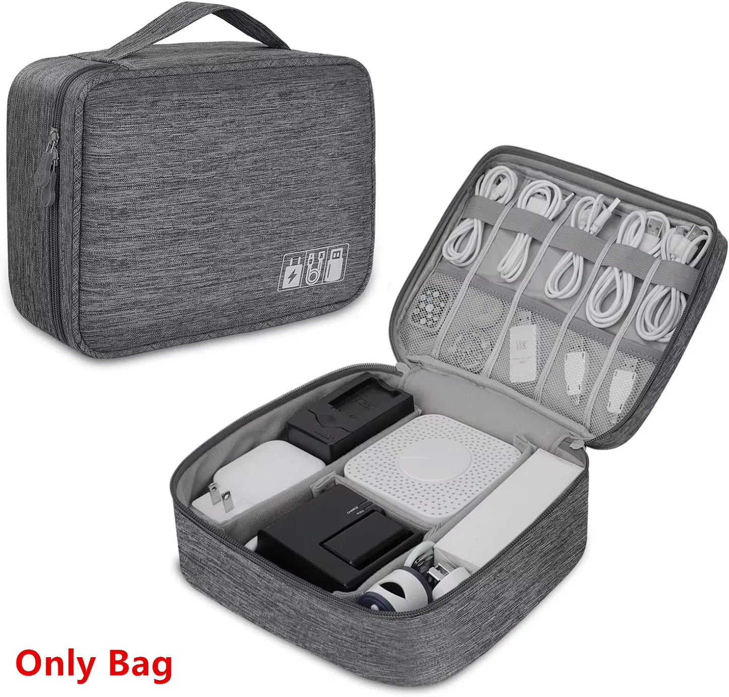 Waterproof Cable Organizer Travel Bag
