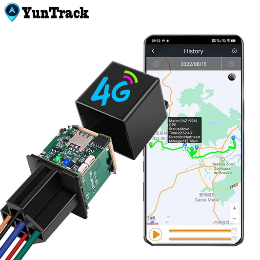 Protect your vehicle with 4G Relay GPS Tracker & Alarm!