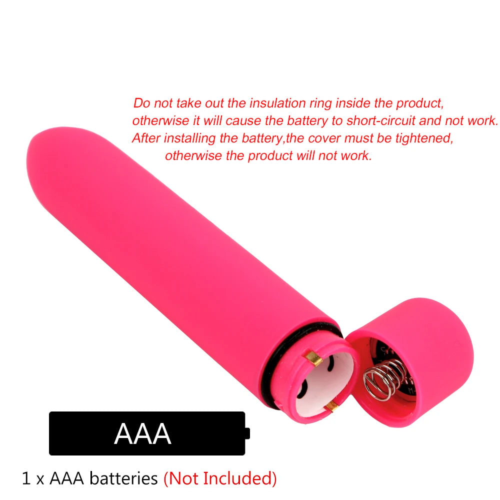 10-Speed Mini Bullet Vibrator – G-Spot Pleasure