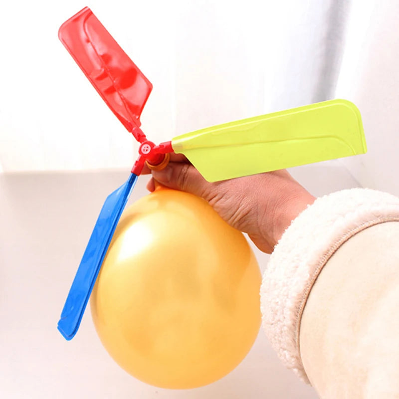 6PCS Air Balloon Helicopter Flying Toys Set