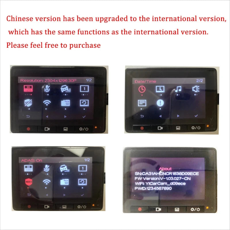 Xiao YI Smart Dash Cam – Your Smart Co-Pilot on the Road