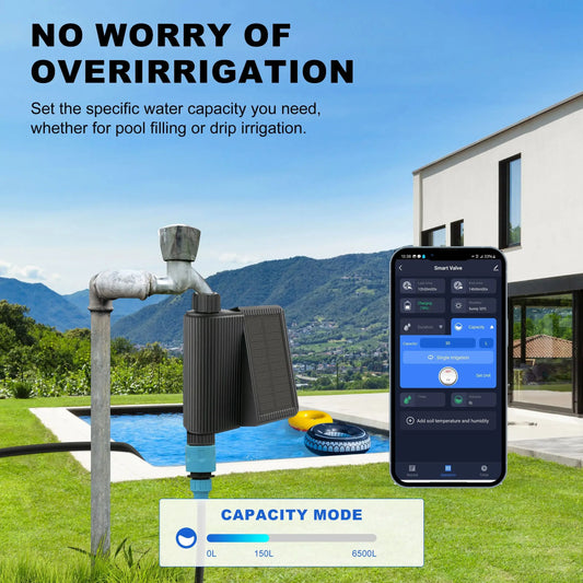 Solar WiFi Smart Water Timer Automatic Irrigation