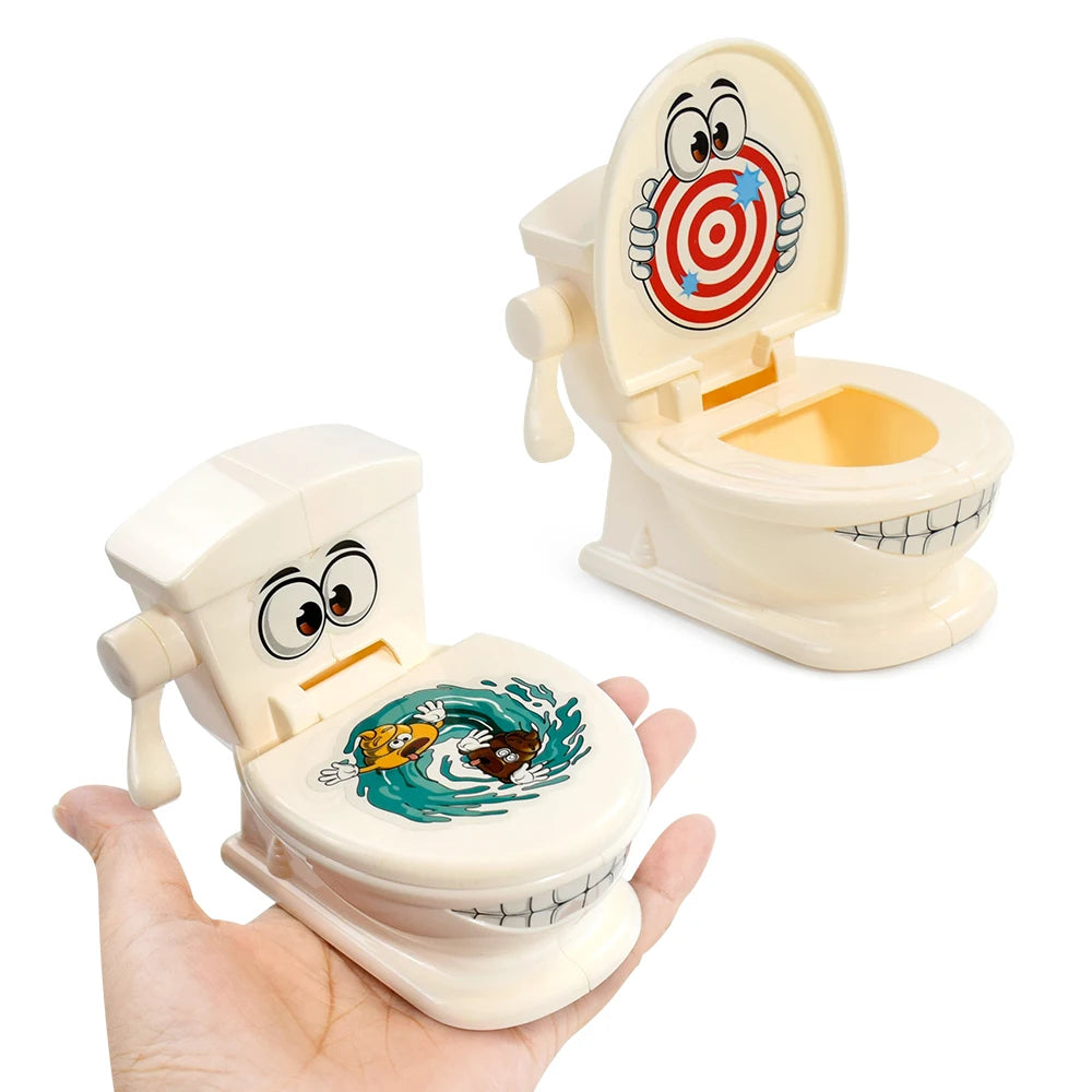 Mini Toilet Catapult Game – Stress Relief Fun