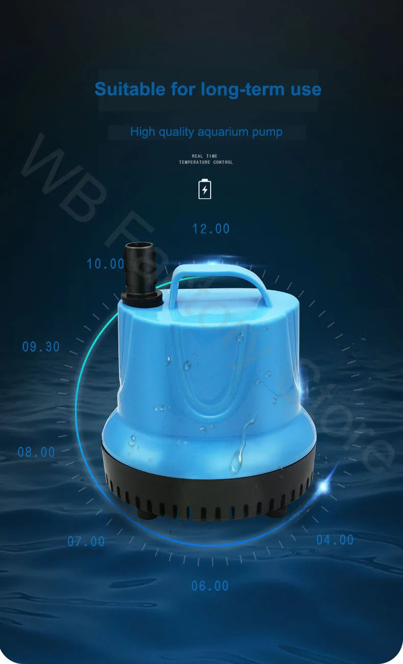 Submersible Aquarium Water Pump 220V EU Plug
