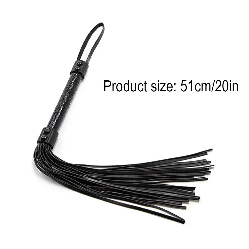 PU Leather Horse Riding Crop with Tassels