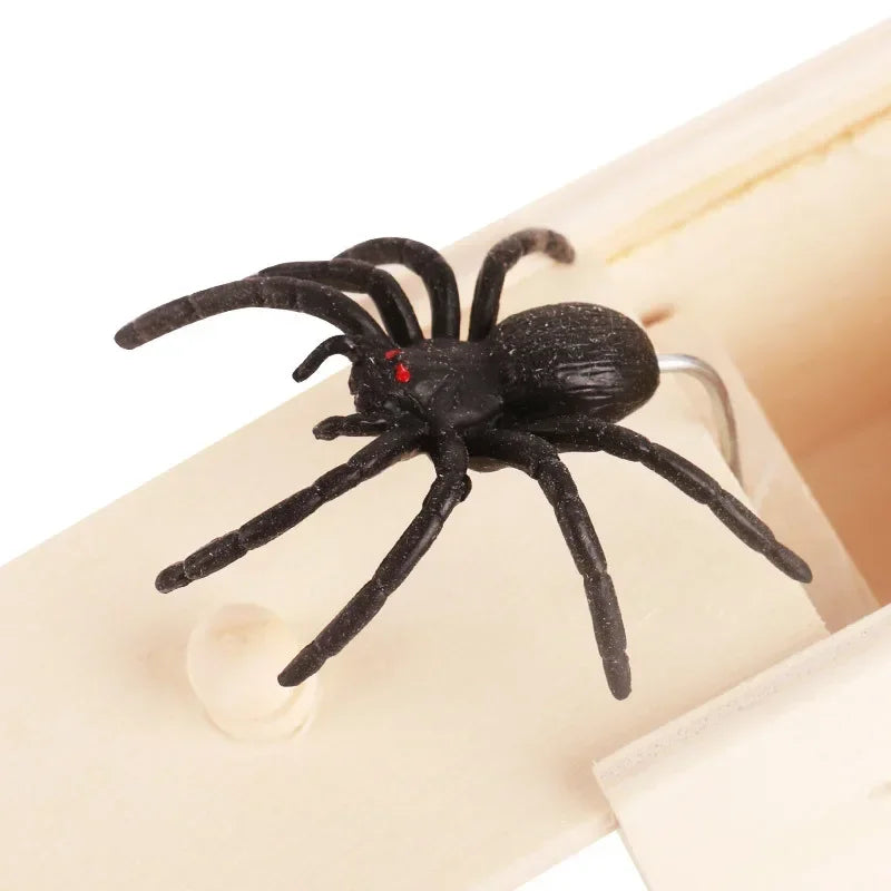Spider Jump Scare Prank Box – Funny Gag Toy