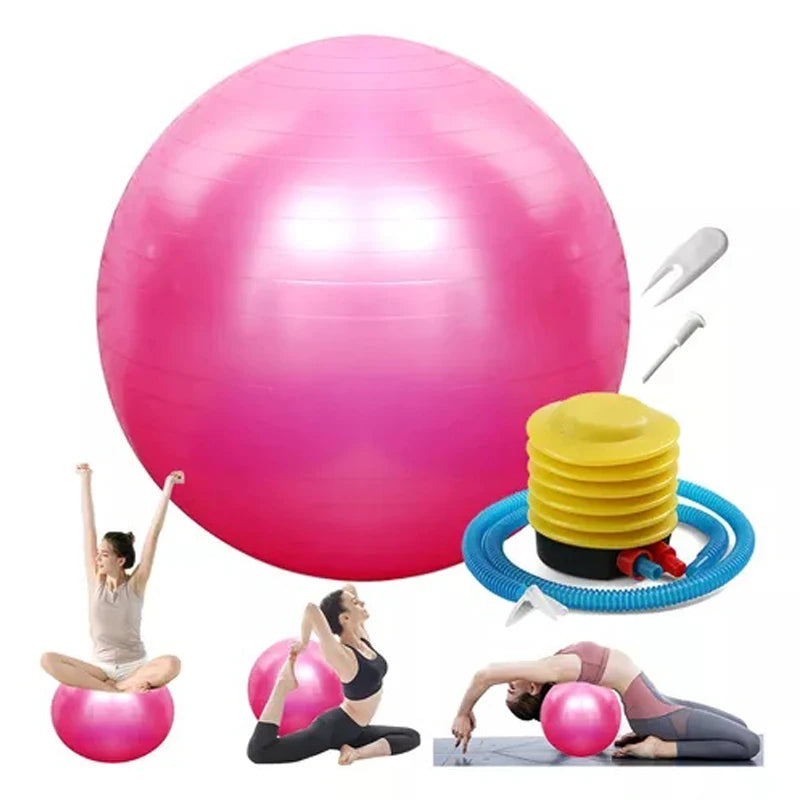 Anti-Burst Yoga Ball for Fitness & Rehab
