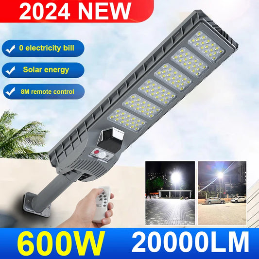 600W Solar Motion Sensor Light Outdoor