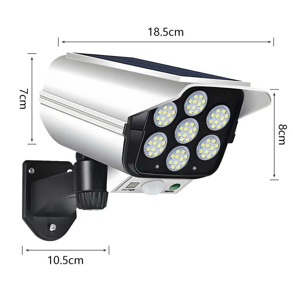 Smart Solar Wall Lamp with Motion Sensor