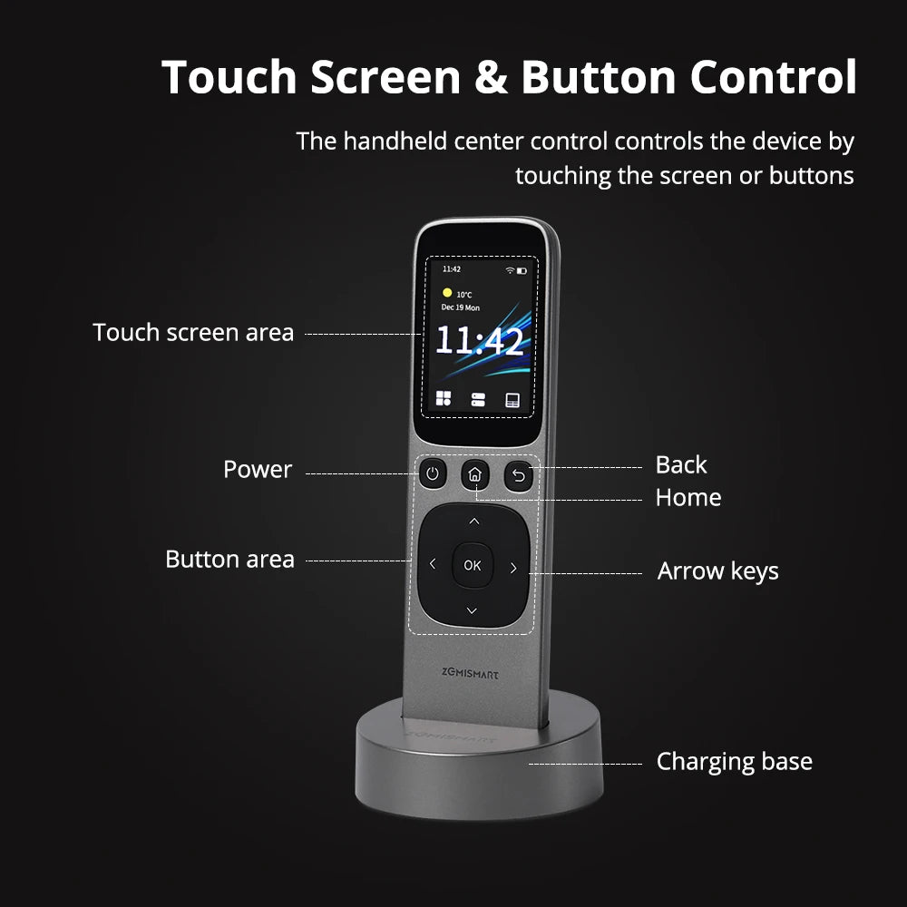 Zemismart WiFi IR Remote with Touch Screen
