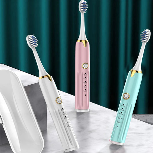 Smart Sonic Electric Toothbrush – USB Rechargeable