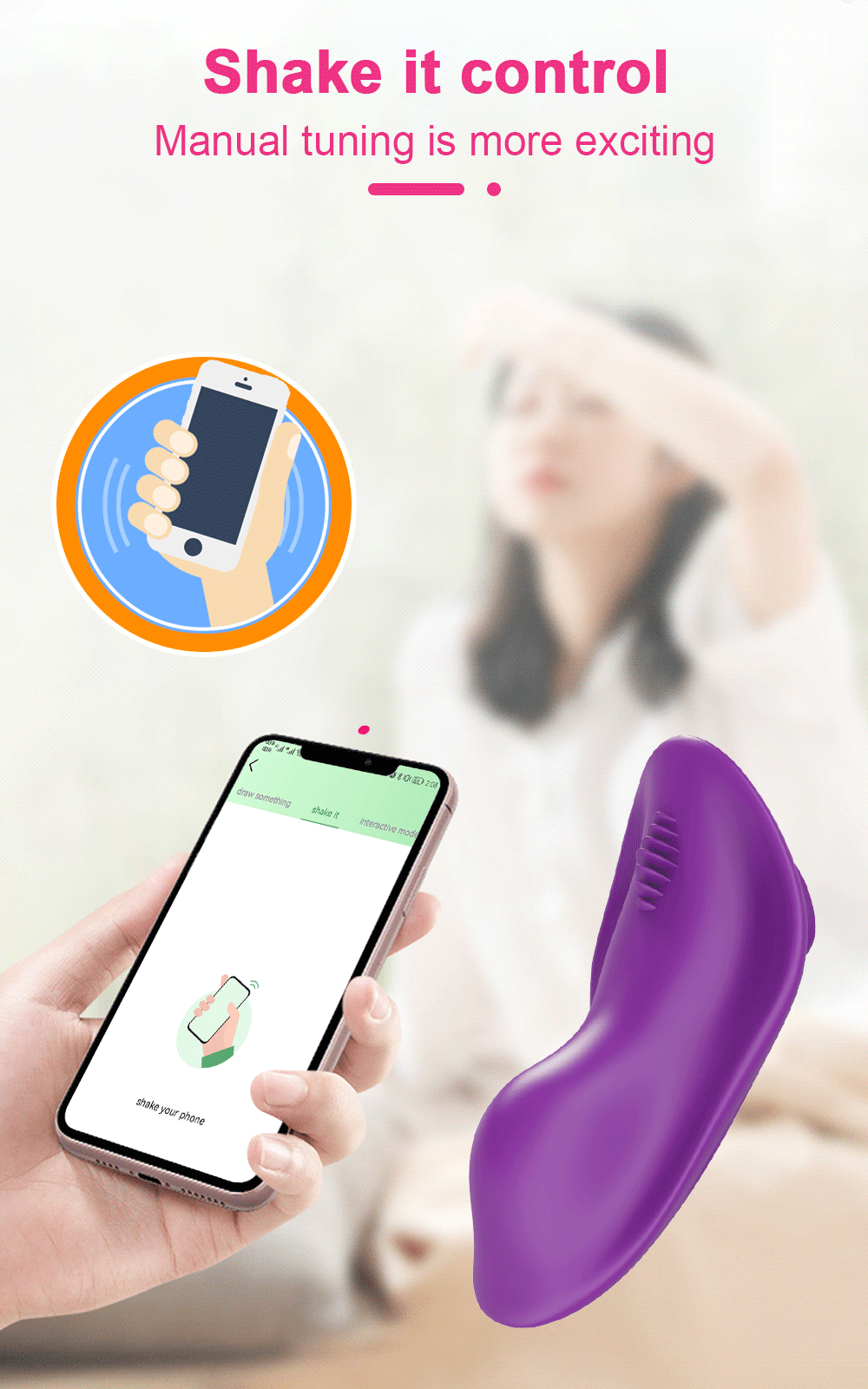 Bluetooth Wearable Vibrator for Women
