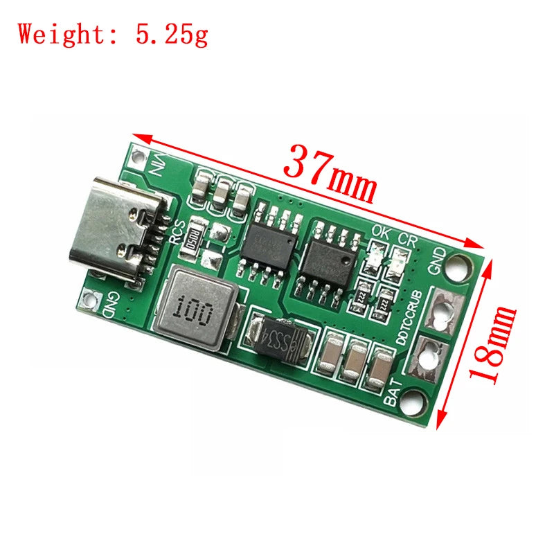 Multi-Cell 2S/3S/4S Type-C Boost Charger for LiPo Batteries