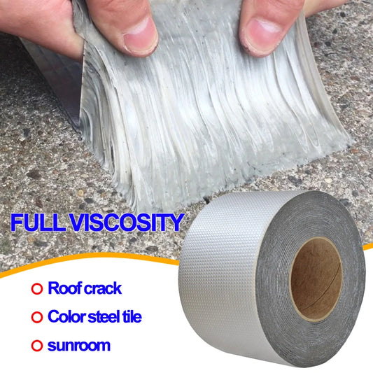 Professional Waterproof Butyl Rubber Tape External Aluminium