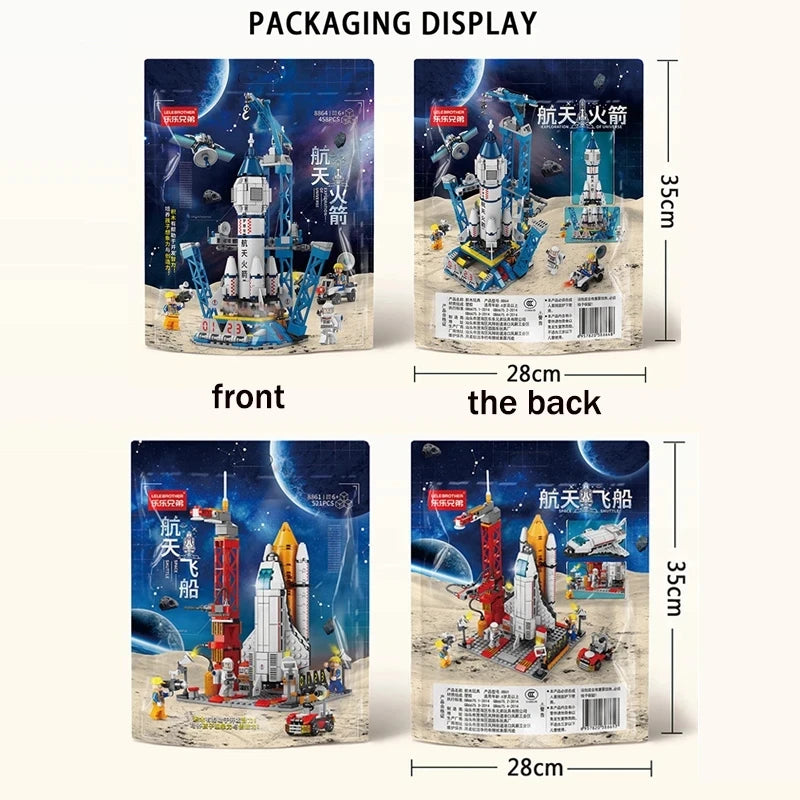 Space Shuttle Rocket Launch Building Block Set