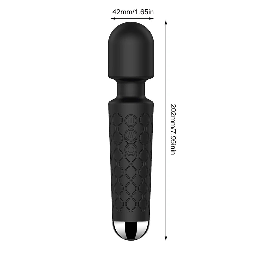 20 Modes AV Stick Clit Vibrator for Women