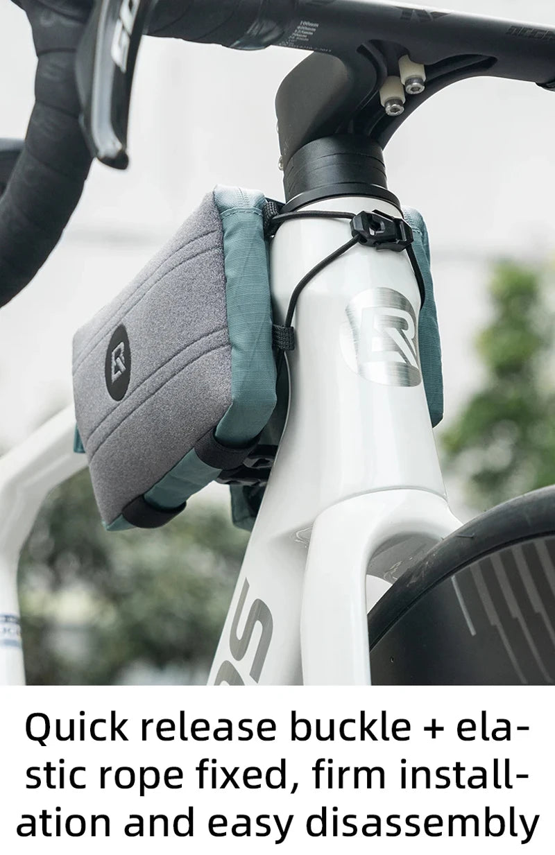Top Tube Bicycle Bag – Frame & Saddle Storage with Phone Holder