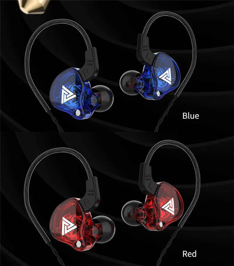QKZ AK6 HiFi Wired Earphones with Mic