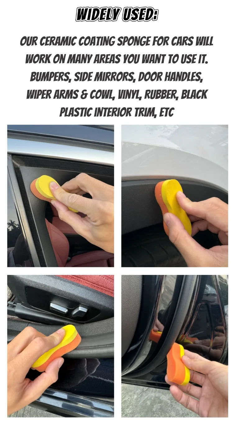 Lucullan Mini 8-Shape Coating Sponge – Detail Like a Pro!