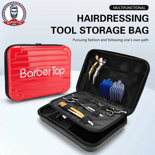 Organize your tools with this barber scissors comb bag!