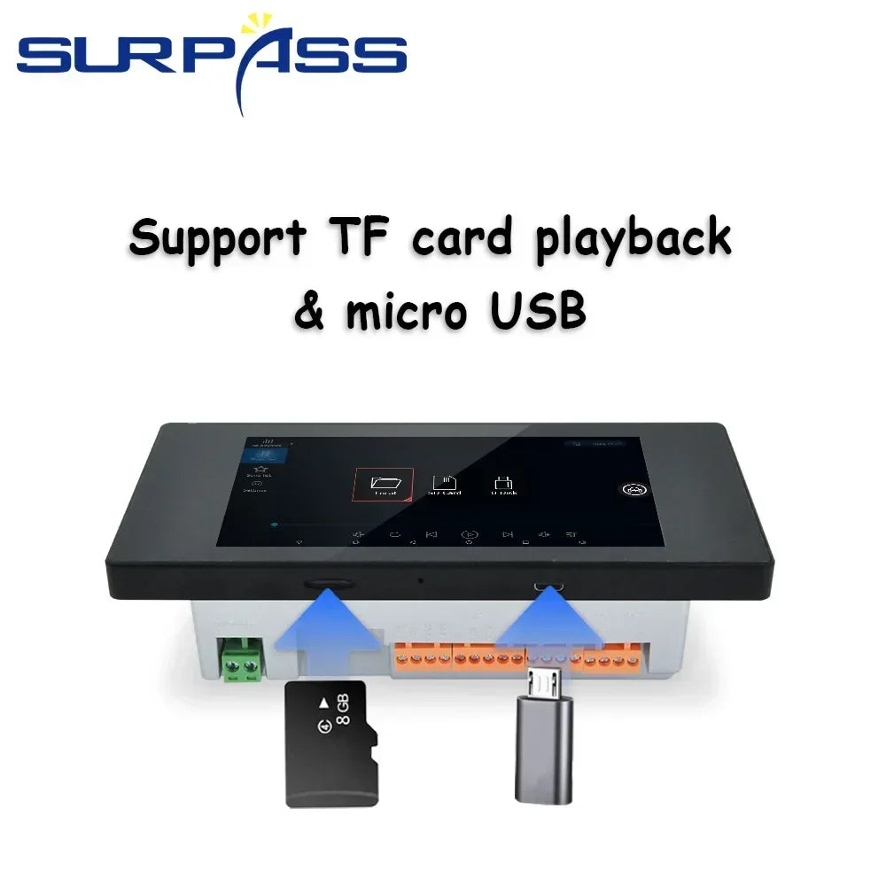 Smart WiFi Amplifier with Touchscreen – Android 8.1