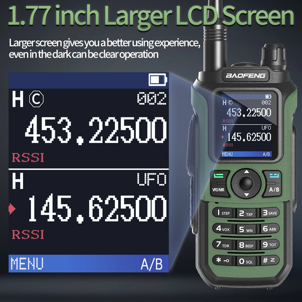 Baofeng UV-21 Pro V2 Waterproof Long-Range Radio
