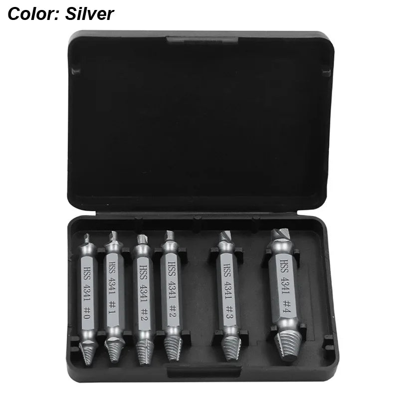 Damaged Screw Extractor Drill Kit