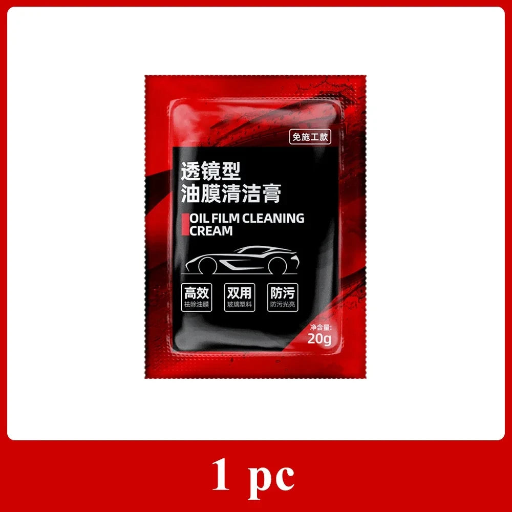 Restore crystal clarity with this car glass cleaning kit!