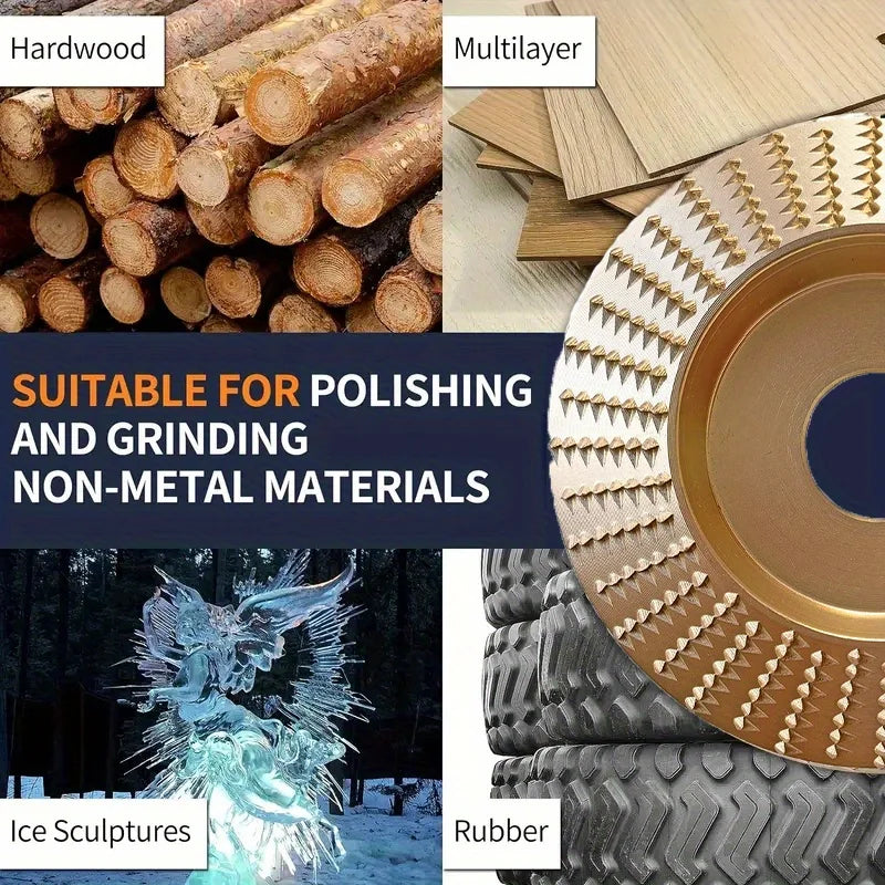 Wood Carving & Sanding Disc Set – 1/3pcs Shaping Wheels