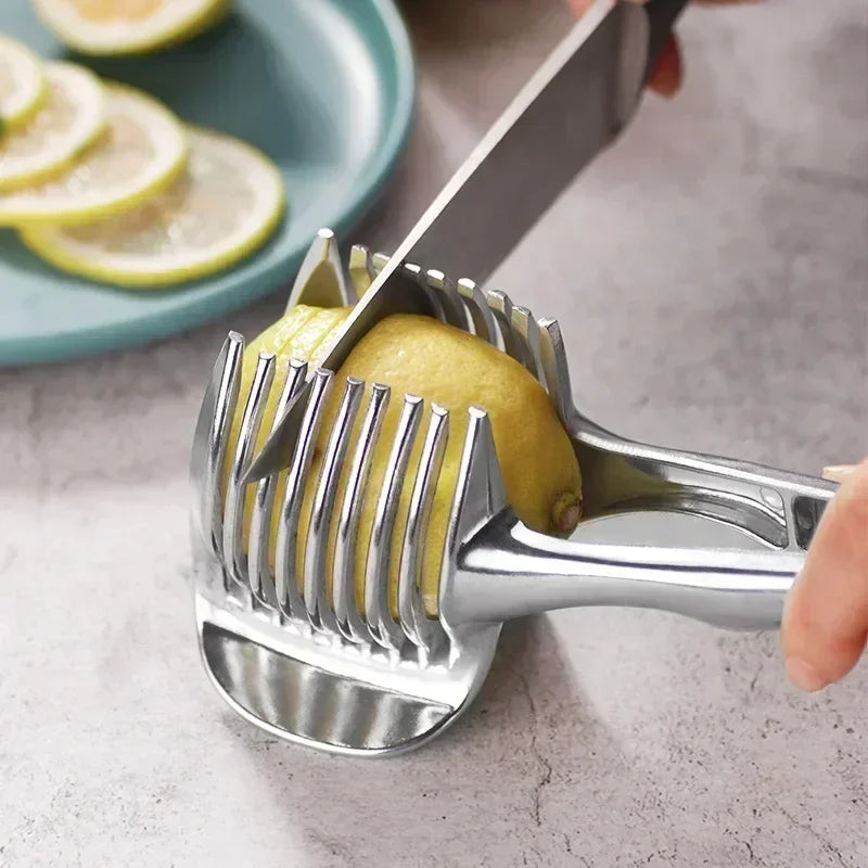 Stainless Steel Fruit & Veggie Slicing Clip