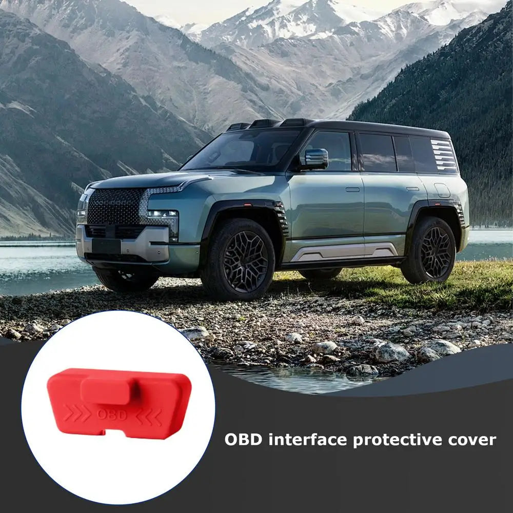 Waterproof OBD Cover Lock Silicone Sleeve Protector