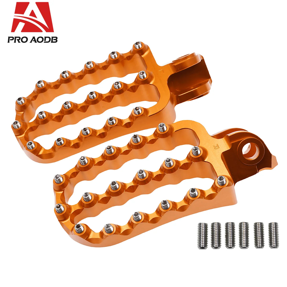 CNC Foot Pegs for KTM Adventure Supermoto SMC