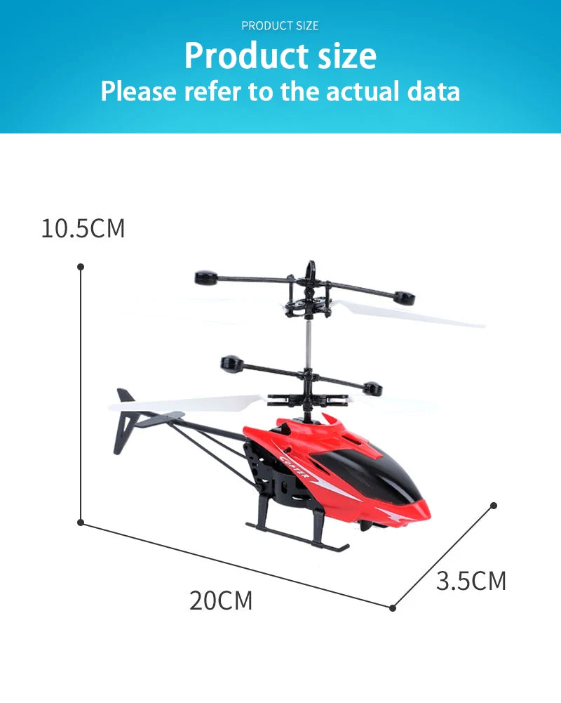 Rechargeable Mini RC Drone – Fall-Resistant Toy for Kids