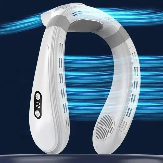 Portable Neck Air Conditioner Bladeless Cooling Fan