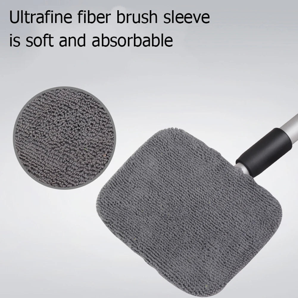 180° Telescopic Car Wash Brush – Long Handle Window Cleaner