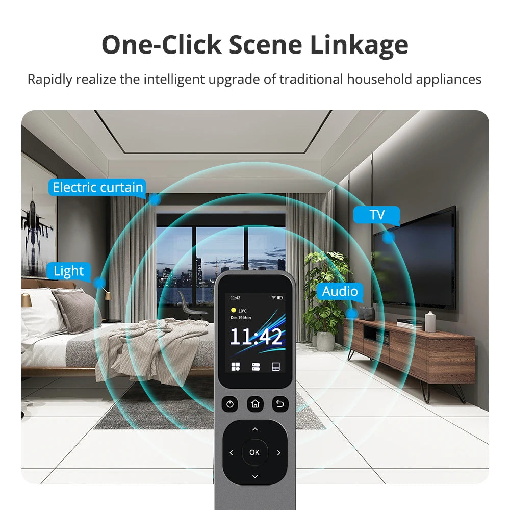 Zemismart WiFi IR Remote with Touch Screen