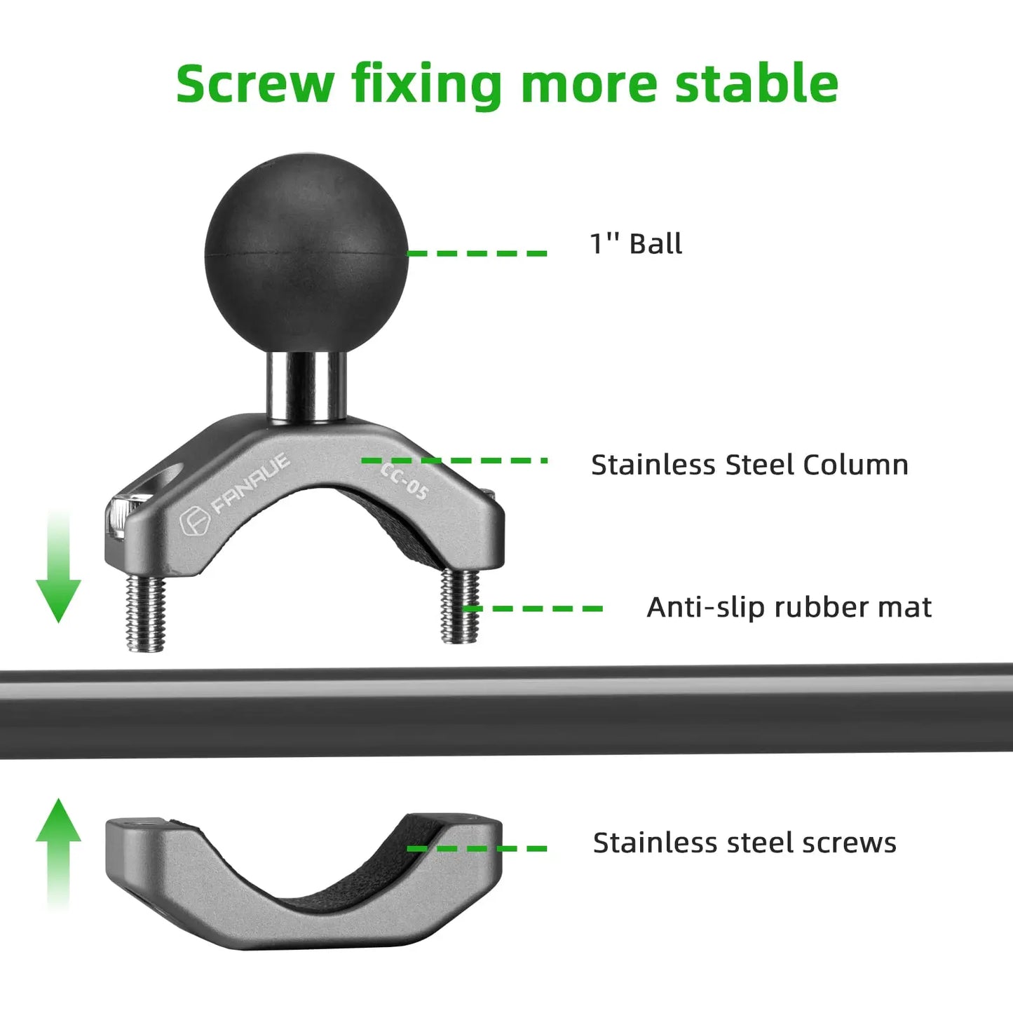 FANAUE 360° Universal Motorcycle Phone Holder