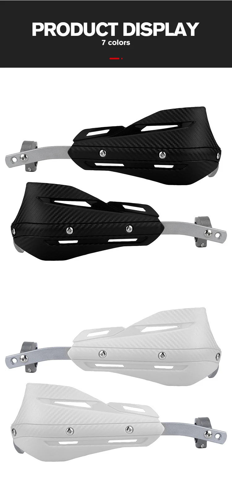 Universal 22mm/28mm Hand Guards for Dirt Bikes