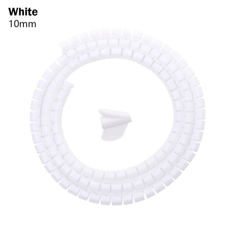 2M Spiral Cable Wire Protector Organizer Tube