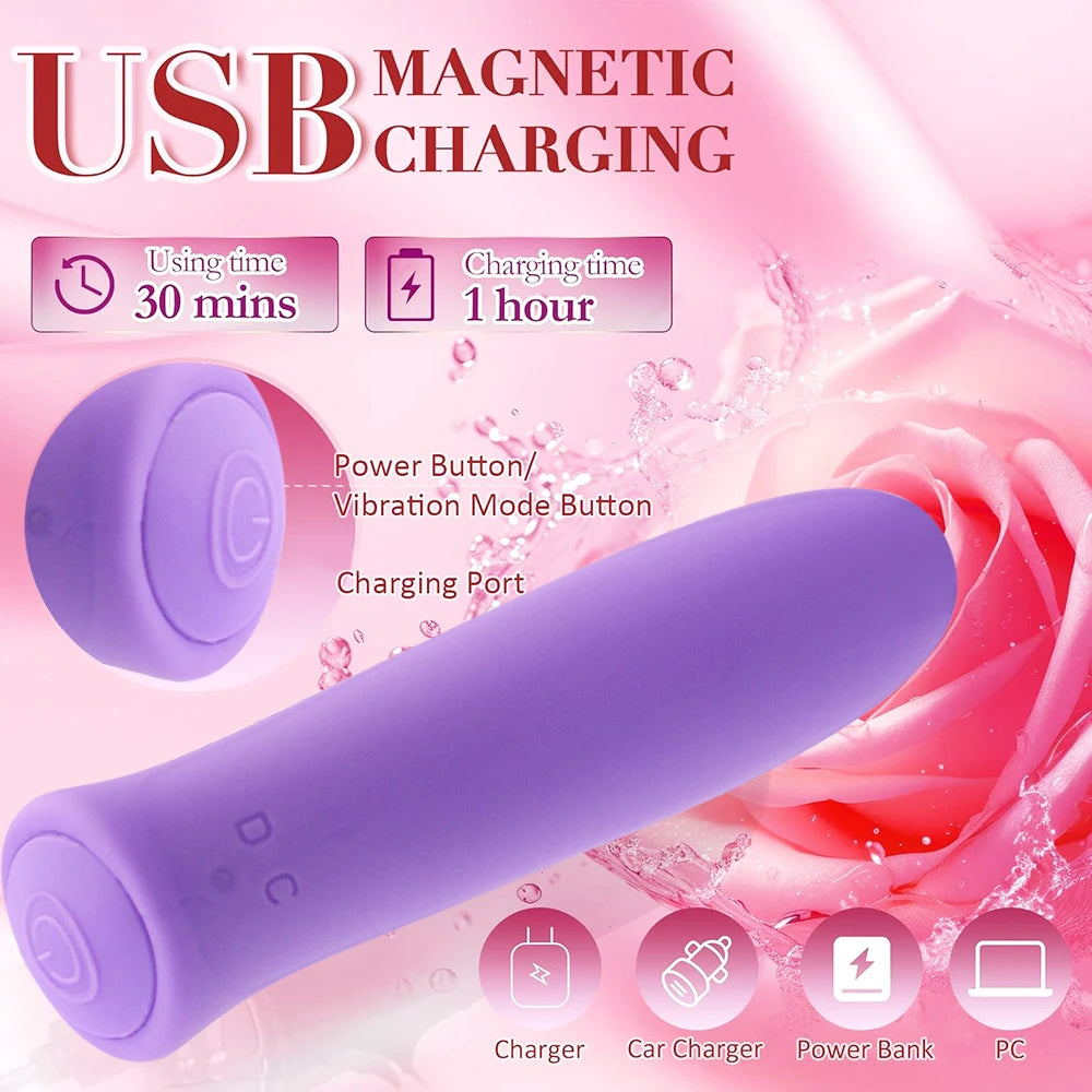 Mini G-Spot Bullet Vibrator – Powerful & Discreet