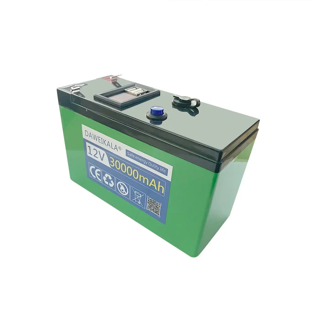 12V 30Ah Lithium Battery for Solar & Camping