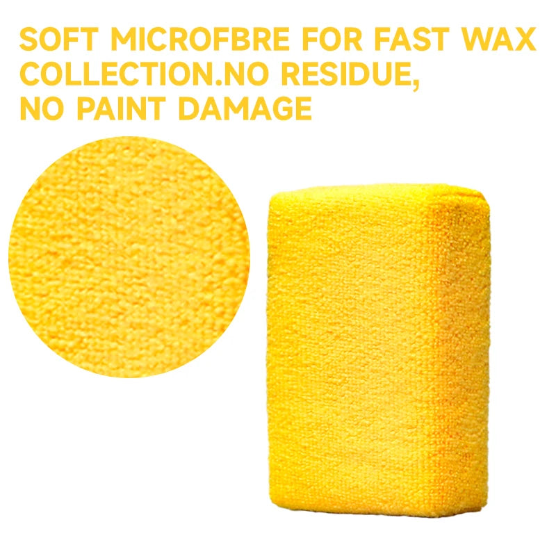 Premium Microfiber Applicator Pads for Car Wash & Wax