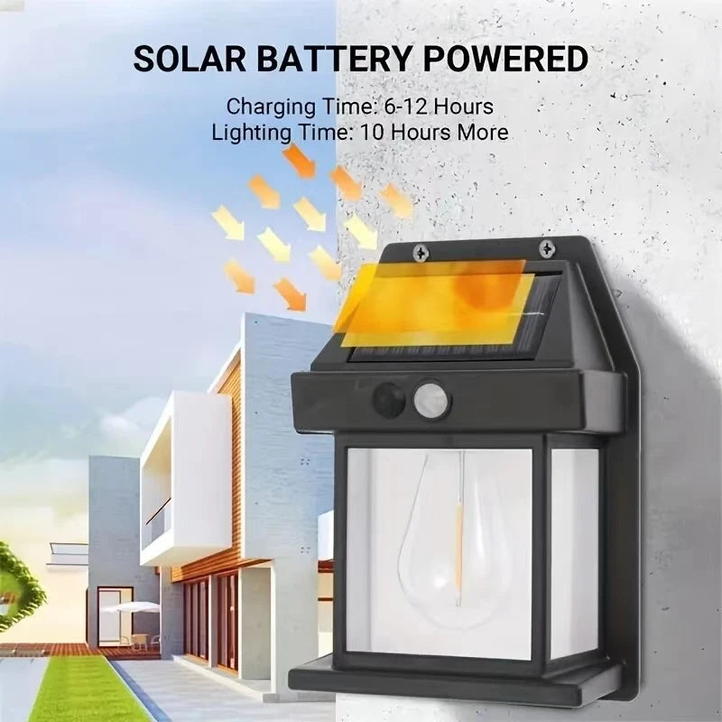 Powerful Outdoor Solar Lamp Garden Solar Powered Streetlight Outdoor Lights
